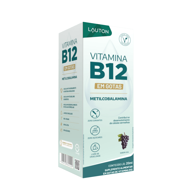 B12 liquida suplemento Lauton